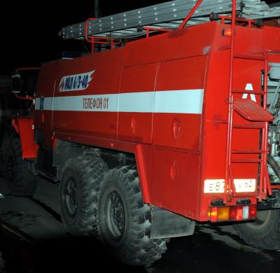 На пожаре в Ряжском районе пострадал человек