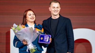 Начальник отряда РязГМУ «Salus» получила знак «Доброволец России»