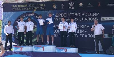 Рязанцы завоевали медали первенства России по гребному слалому