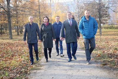Депутаты-единороссы оценили благоустройство территорий Рязани