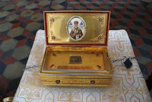 До 17 декабря в Рязани будет находиться частица мощей Николая Чудотворца