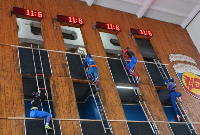 В Рязани стартовали Всероссийские соревнования по пожарно-спасательному спорту