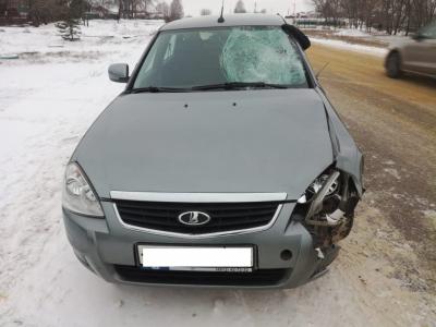 В Сасовском районе «Лада Приора» задавила пешехода