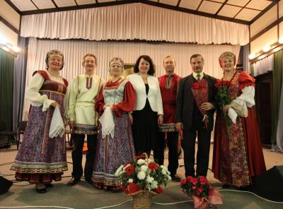 Ансамбль «Радуница» справил юбилей в Константиново