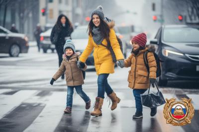 Рязанские гаишники проверяют, уступают ли водители дорогу пешеходам