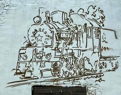 В Туме создают мурал в память об узкоколейной железной дороге