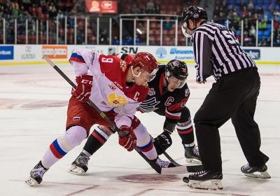 Тройка ХК «Рязань» в составе российской молодёжки сыграла со сборной Квебека