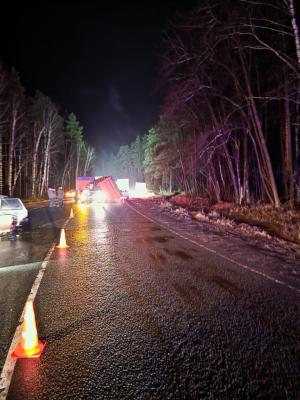 Под Рязанью произошло серьёзное ДТП с участием фуры 