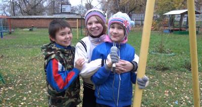 Рязанскому центру психолого-педагогической помощи детям подарили игровую площадку