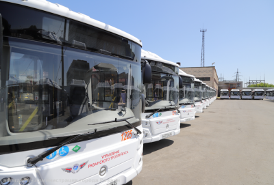 Рязгордума согласовала мэрии приобретение в лизинг 20 новых автобусов ЛиАЗ