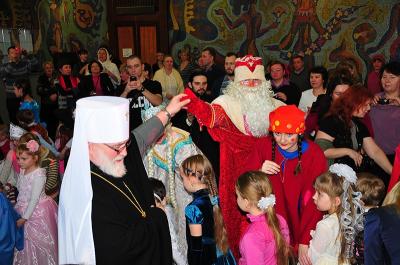 В Рязани прошли Рождественские ёлки