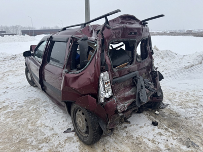 В столкновении шести автомашин под Рязанью пострадали четыре человека