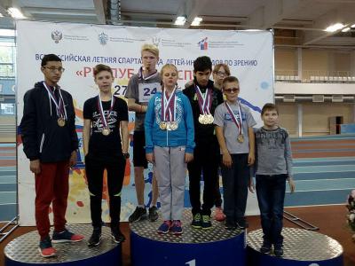 Юные рязанцы успешно выступили на Спартакиаде детей-инвалидов по зрению «Республика спорт»