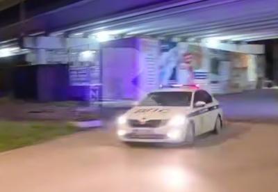 В Лесопарке Рязани сняли погоню полицейских за квадроциклом