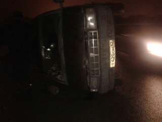 В Рязани опрокинулась «Газель»