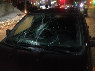 В Канищево «Лада-Калина» сбила пешехода-нарушителя