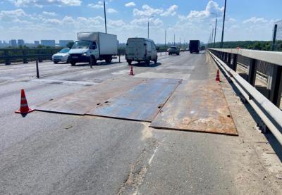 На Солотчинском мосту под Рязанью ограничили скорость до 20 км/ч