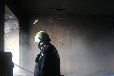 В Рязани пострадали два человека на пожаре в многоэтажке
