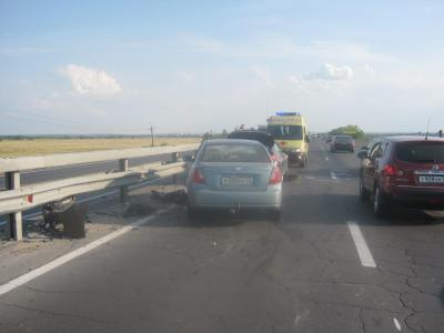 Под Рязанью столкнулись две иномарки