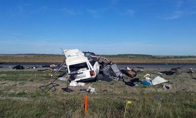 На рязанском участке М6 «четвёрка» врезалась в «Камаз», водитель легковушки погиб