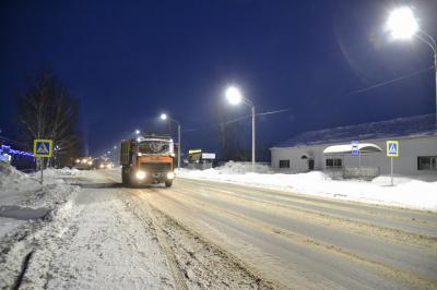 Близ Шилово на участке окружной дороги появилось освещение
