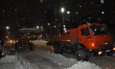 С улиц Рязани убрали 1855 кубометров снега