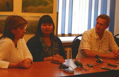 Рязань посетила вождь одного из племён Аляски