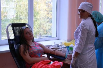 Студенты РязГМУ поделились кровью