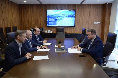 Николай Любимов обсудил с руководством банка «Открытие» достройку ЖК «Виктория»