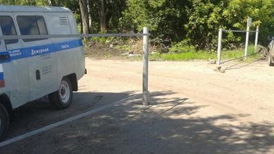 В Сараях стащили забор