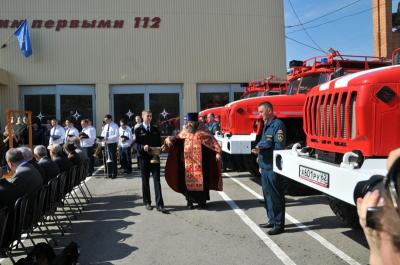 Рязанские огнеборцы получили новую технику