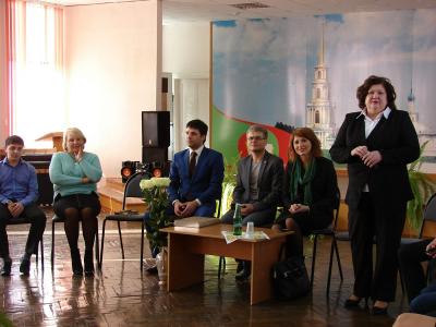 Олег Булеков на своём примере показал школьникам, как стать хорошим специалистом