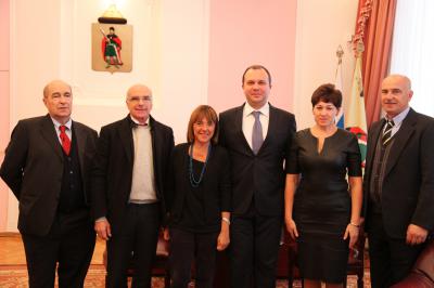 Глава Рязани Андрей Кашаев принял делегацию из Алессандрии