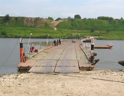 В Спасском районе на пару часов закроют понтонный мост