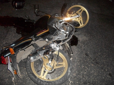 В Рязани столкнулись грузовик и мотоцикл