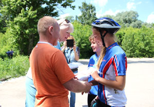 В Рязани прошли соревнования на Кубок России по велоспорту