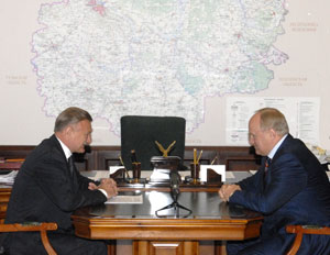 Олег Ковалёв обсудил с Владимиром Кирилловым экологическую ситуацию на территории Рязанской области