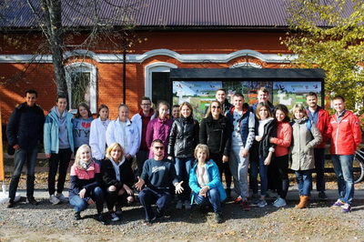 В Окском биосферном заповеднике волонтёры высадили яблони