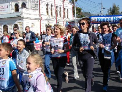 Рязанцы пробежали «Кросс нации 2014»