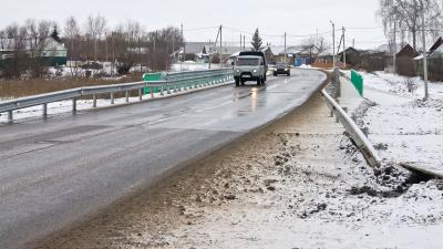 В Скопине отремонтировали железобетонный мост