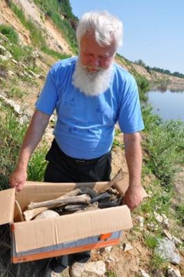 На берегу Оки найдены кости