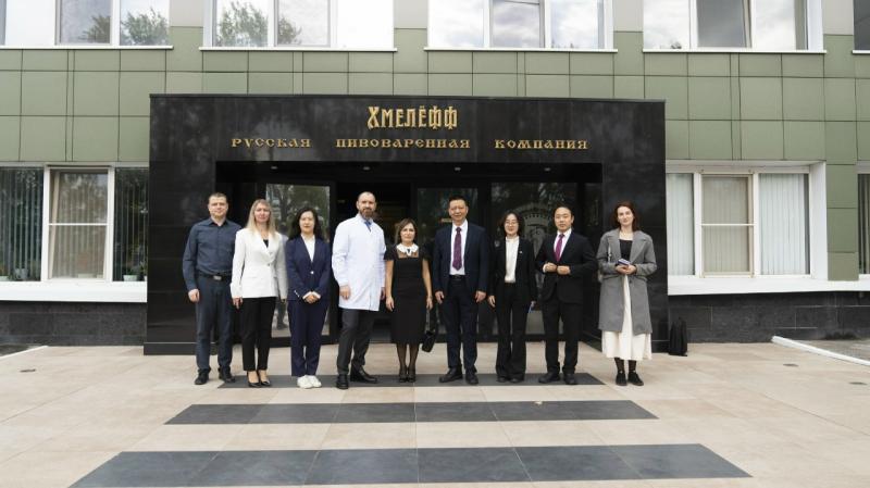 Рязанский пивзавод посетила делегация из КНР