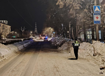 На улице Дзержинского в Рязани ребёнок угодил под колёса легковушки