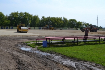 В Шилове реконструируют стадион