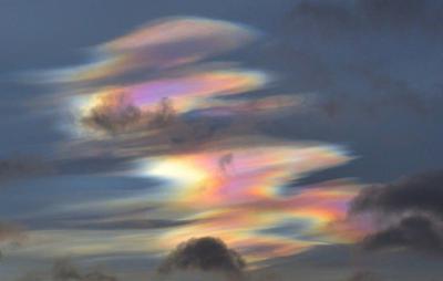 У рязанцев появился шанс увидеть перламутровые облака