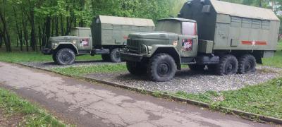 На площадке в парке Советско-польского братства в Рязани обновили технику