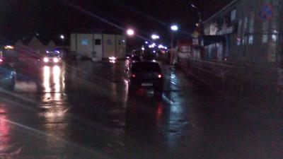 В Рыбном молодой пешеход угодил под колёса иномарки