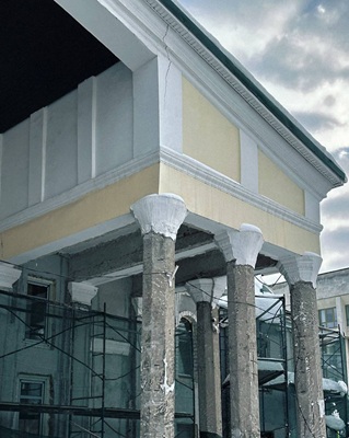 В Рязани реставрируют здание бывшего кинотеатра «Мир»