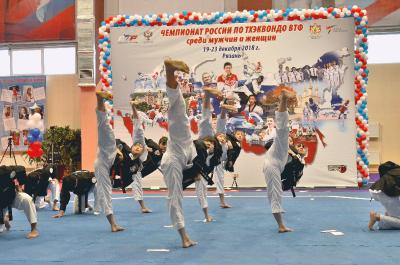 В Рязани стартовал чемпионат России по тхэквондо среди мужчин и женщин