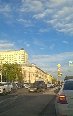 Из-за ДТП в Рязани образовалась пробка в сторону Московского шоссе